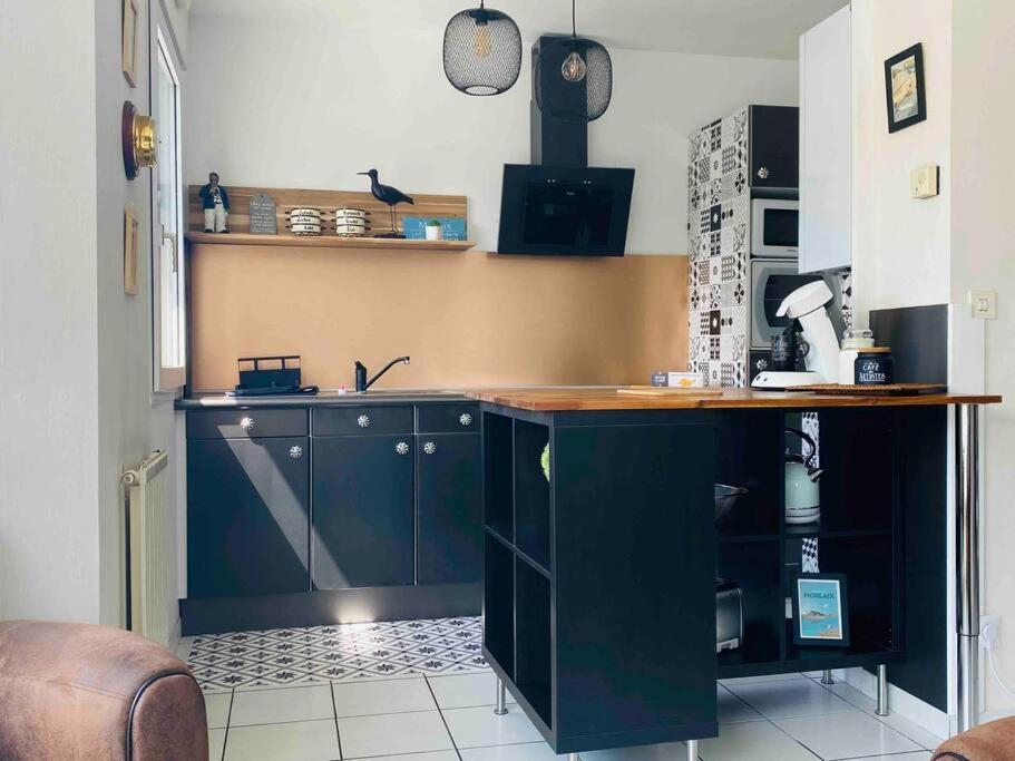 Ferienwohnung Voiles Sur Morlaix: Vue Port, 4 Personnes, Parking Exterior foto