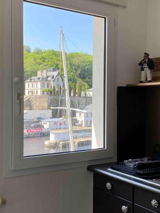 Ferienwohnung Voiles Sur Morlaix: Vue Port, 4 Personnes, Parking Exterior foto