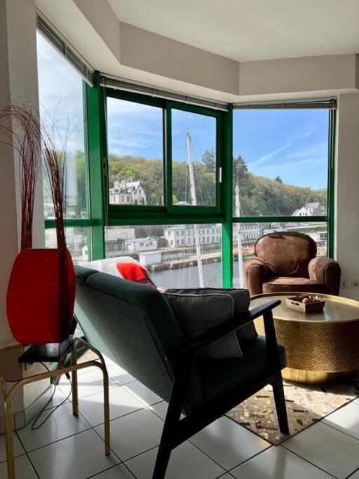 Ferienwohnung Voiles Sur Morlaix: Vue Port, 4 Personnes, Parking Exterior foto