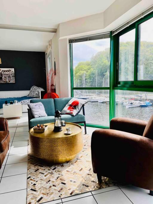 Ferienwohnung Voiles Sur Morlaix: Vue Port, 4 Personnes, Parking Exterior foto